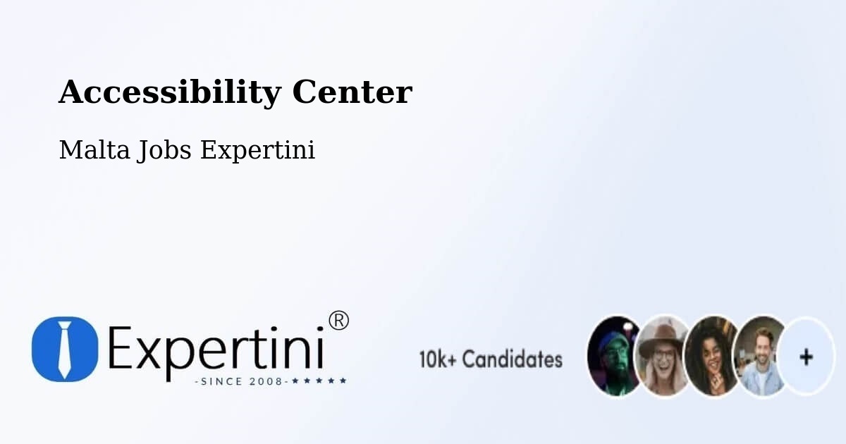 Accessibility Statement – Ħamrun - Malta Jobs Expertini