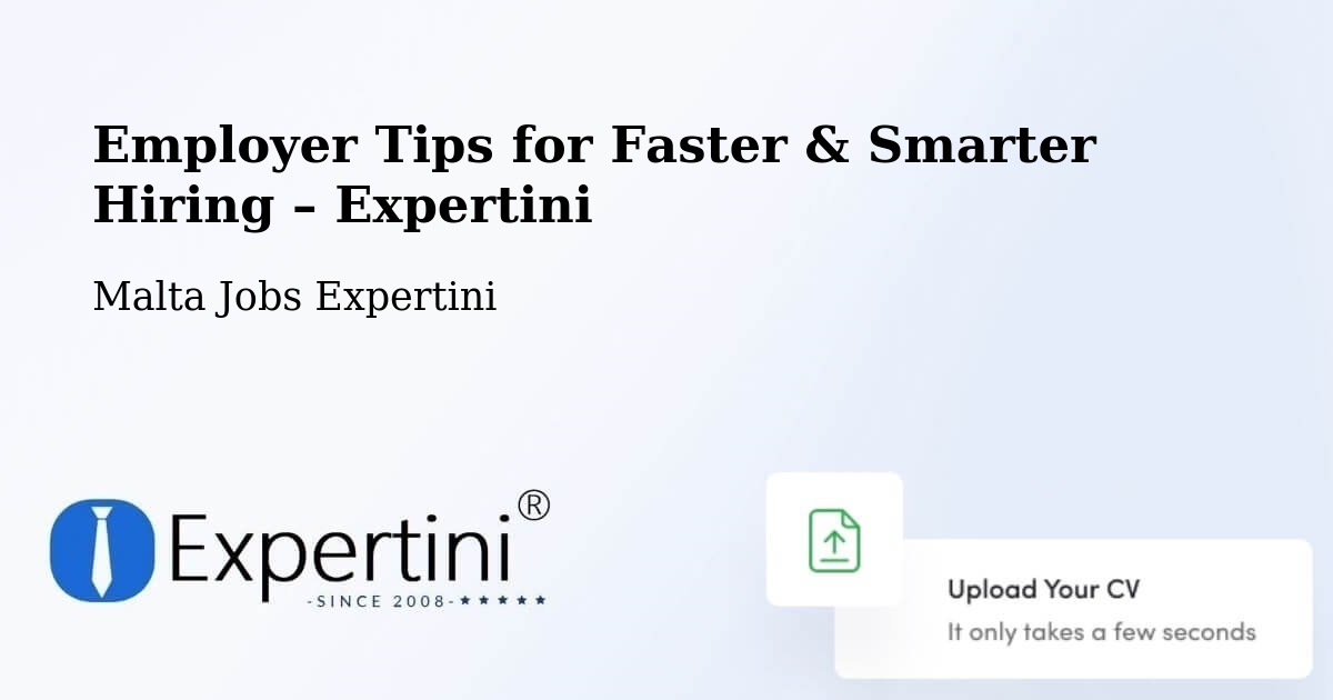 Employer Tips for Hiring & Recruitment – Ħamrun - Ħamrun, Malta Jobs Expertini