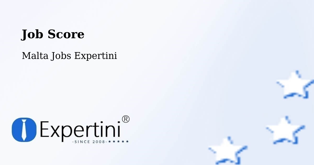Job Score & Job Description Score Tool – Ħamrun - Malta Jobs Expertini